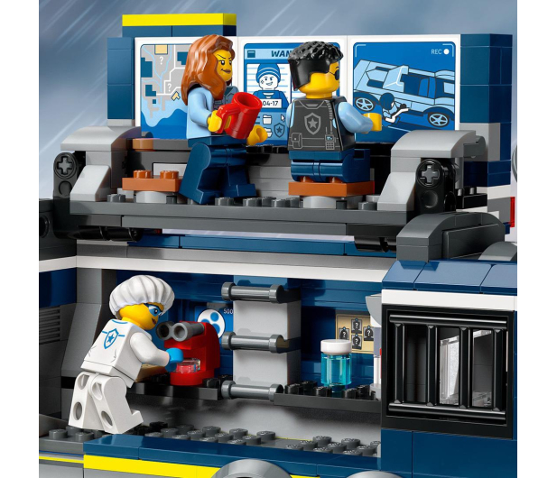 LEGO City 60418 Policyjna ciężarówka z laboratorium kryminalnym - 1203601 - zdjęcie 9